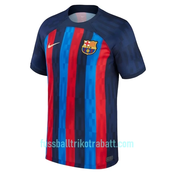 Günstige FC Barcelona Frenkie de Jong 21 Herrentrikot Heim 2022/23 Kurzarm