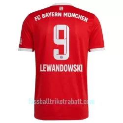 Günstige FC Bayern München Lewandowski 9 Herrentrikot Heim 2022/23 Kurzarm Günstige FC Bayern München Lewandowski 9 Herrentrikot Heim 2022/23 Kurzarm