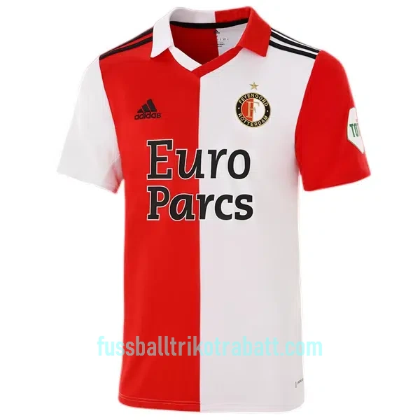 Günstige Feyenoord Kindertrikot Heim 2022/23 Kurzarm