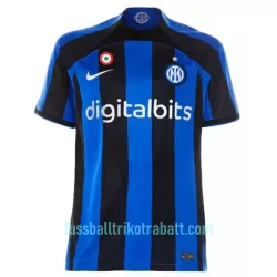 Günstige Inter Mailand Lautaro 10 Herrentrikot Heim 2022/23 Kurzarm