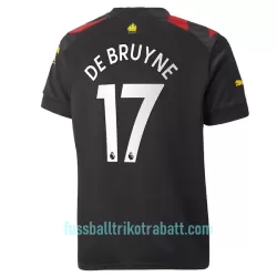 Günstige Manchester City De Bruyne 17 Herrentrikot Auswärts 2022/23 Kurzarm Günstige Manchester City De Bruyne 17 Herrentrikot Auswärts 2022/23 Kurzarm