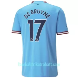 Günstige Manchester City De Bruyne 17 Herrentrikot Heim 2022/23 Kurzarm Günstige Manchester City De Bruyne 17 Herrentrikot Heim 2022/23 Kurzarm