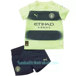 Günstige Manchester City Kindertrikot Ausweich 2022/23 Kurzarm Günstige Manchester City Kindertrikot Ausweich 2022/23 Kurzarm