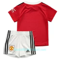 Günstige Manchester United Kindertrikot Heim 2022/23 Kurzarm