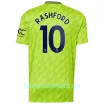 Günstige Manchester United Rashford 10 Herrentrikot Ausweich 2022/23 Kurzarm