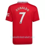 Günstige Manchester United Ronaldo 7 Herrentrikot Heim 2022/23 Kurzarm