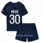 Günstige Paris Saint-Germain Messi 30 Kindertrikot Heim 2022/23 Kurzarm