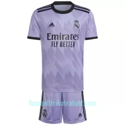 Günstige Real Madrid Kindertrikot Auswärts 2022/23 Kurzarm Günstige Real Madrid Kindertrikot Auswärts 2022/23 Kurzarm