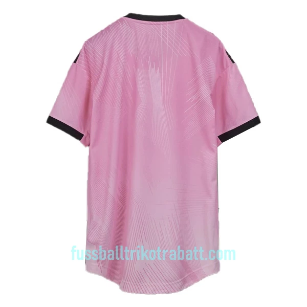 Günstige Real Madrid Y-3 Herrentrikot Heim 120th Jubiläum 2022/23 Kurzarm Rosa
