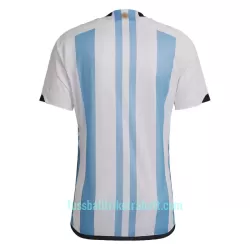Günstige Argentinien Herrentrikot Heim WM 2022 Kurzarm