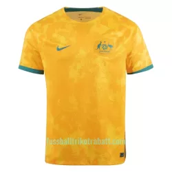 Günstige Australien Herrentrikot Heim WM 2022 Kurzarm Günstige Australien Herrentrikot Heim WM 2022 Kurzarm