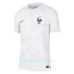 Günstige Frankreich Herrentrikot Auswärts WM 2022 Kurzarm