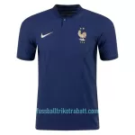 Günstige Frankreich Herrentrikot Heim WM 2022 Kurzarm
