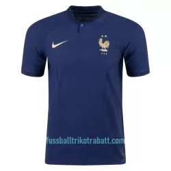 Günstige Frankreich Herrentrikot Heim WM 2022 Kurzarm Günstige Frankreich Herrentrikot Heim WM 2022 Kurzarm