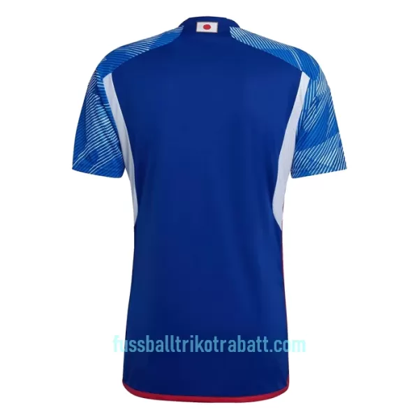 Günstige Japan Herrentrikot Heim WM 2022 Kurzarm