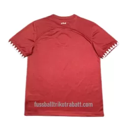 Günstige Katar Herrentrikot Heim WM 2022 Kurzarm