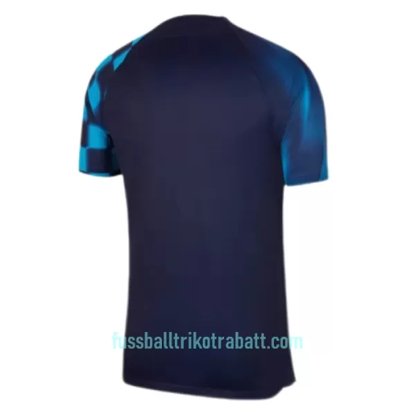 Günstige Kroatien Herrentrikot Auswärts WM 2022 Kurzarm
