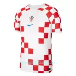 Günstige Kroatien Herrentrikot Heim WM 2022 Kurzarm