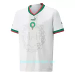 Günstige Marokko Herrentrikot Auswärts WM 2022 Kurzarm