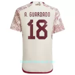 Günstige Mexiko A.GUARDADO 18 Herrentrikot Auswärts WM 2022 Kurzarm
