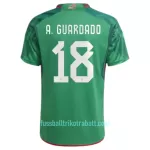 Günstige Mexiko A.GUARDADO 18 Herrentrikot Heim WM 2022 Kurzarm