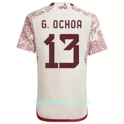 Günstige Mexiko G.OCHOA 13 Herrentrikot Auswärts WM 2022 Kurzarm
