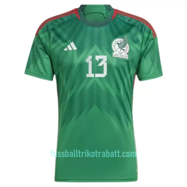 Günstige Mexiko G.OCHOA 13 Herrentrikot Heim WM 2022 Kurzarm