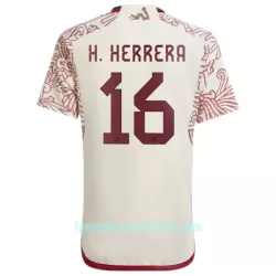 Günstige Mexiko H.HERRERA 16 Herrentrikot Auswärts WM 2022 Kurzarm Günstige Mexiko H.HERRERA 16 Herrentrikot Auswärts WM 2022 Kurzarm
