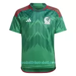 Günstige Mexiko Herrentrikot Heim WM 2022 Kurzarm