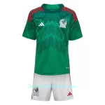 Günstige Mexiko Kindertrikot Heim WM 2022 Kurzarm