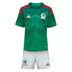 Günstige Mexiko Kindertrikot Heim WM 2022 Kurzarm Günstige Mexiko Kindertrikot Heim WM 2022 Kurzarm