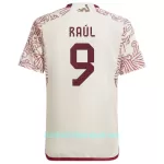 Günstige Mexiko Raul 9 Herrentrikot Auswärts WM 2022 Kurzarm