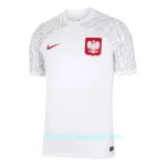 Günstige Polen Herrentrikot Heim WM 2022 Kurzarm
