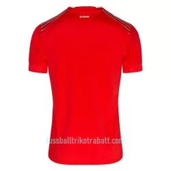 Günstige Schweiz Herrentrikot Heim WM 2022 Kurzarm