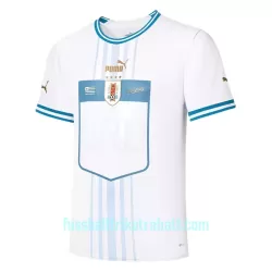Günstige Uruguay Herrentrikot Auswärts WM 2022 Kurzarm Günstige Uruguay Herrentrikot Auswärts WM 2022 Kurzarm