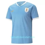 Günstige Uruguay Herrentrikot Heim WM 2022 Kurzarm