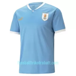 Günstige Uruguay Herrentrikot Heim WM 2022 Kurzarm Günstige Uruguay Herrentrikot Heim WM 2022 Kurzarm