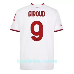 Günstige AC Mailand Giroud 9 Herrentrikot Auswärts 2022/23 Kurzarm Günstige AC Mailand Giroud 9 Herrentrikot Auswärts 2022/23 Kurzarm