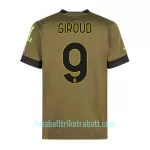 Günstige AC Mailand Giroud 9 Herrentrikot Ausweich 2022/23 Kurzarm