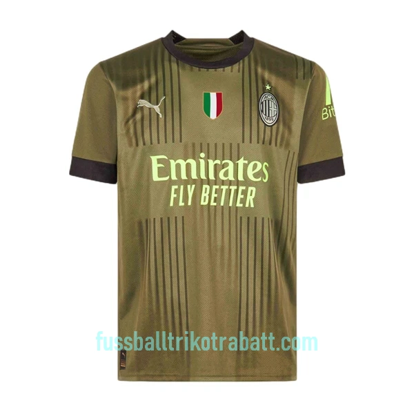 Günstige AC Mailand Theo 19 Herrentrikot Ausweich 2022/23 Kurzarm