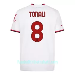 Günstige AC Mailand Tonali 8 Herrentrikot Auswärts 2022/23 Kurzarm Günstige AC Mailand Tonali 8 Herrentrikot Auswärts 2022/23 Kurzarm