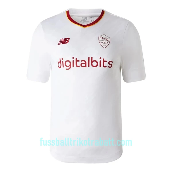 Günstige AS Rom Dybala 21 Herrentrikot Auswärts 2022/23 Kurzarm