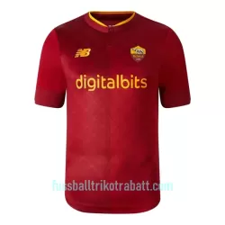 Günstige AS Rom Dybala 21 Herrentrikot Heim 2022/23 Kurzarm