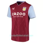 Günstige Aston Villa Herrentrikot Heim 2022/23 Kurzarm
