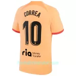 Günstige Atlético Madrid Correa 10 Herrentrikot Ausweich 2022/23 Kurzarm