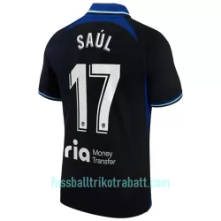 Günstige Atlético Madrid Saul 17 Herrentrikot Auswärts 2022/23 Kurzarm Günstige Atlético Madrid Saul 17 Herrentrikot Auswärts 2022/23 Kurzarm