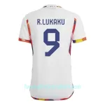 Günstige Belgien Lukaku 9 Herrentrikot Auswärts WM 2022 Kurzarm
