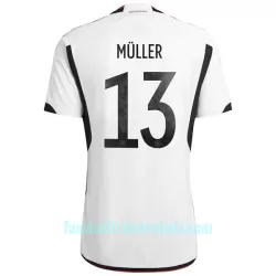 Günstige Deutschland Muller 13 Herrentrikot Heim WM 2022 Kurzarm Günstige Deutschland Muller 13 Herrentrikot Heim WM 2022 Kurzarm
