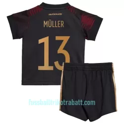Günstige Deutschland Muller 13 Kindertrikot Auswärts WM 2022 Kurzarm Günstige Deutschland Muller 13 Kindertrikot Auswärts WM 2022 Kurzarm