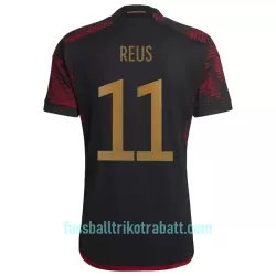 Günstige Deutschland Reus 11 Herrentrikot Auswärts WM 2022 Kurzarm Günstige Deutschland Reus 11 Herrentrikot Auswärts WM 2022 Kurzarm